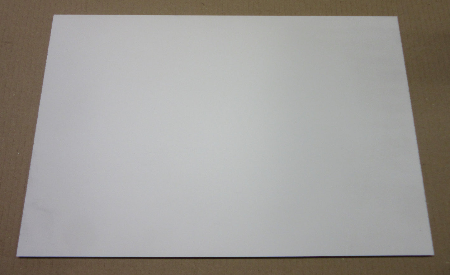 PVC Hartschaumplatte 5mm Zuschnitt weiß 420 x 278mm - Kunststoff Platte