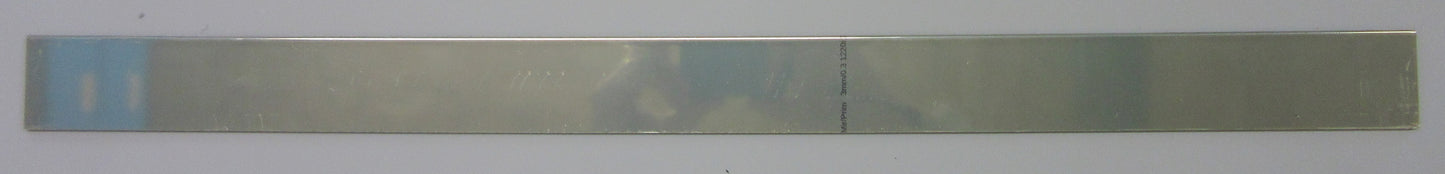 Alu-Verbundplatte 3mm Spiegel Innen und Außeneinsatz Zuschnitt 661 x 47mm