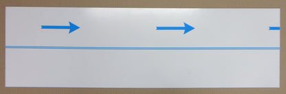 Alu-Verbundplatte 3mm weiß Zuschnitt 874 x 255mm, Deckschicht 0,3mm DIBOND®