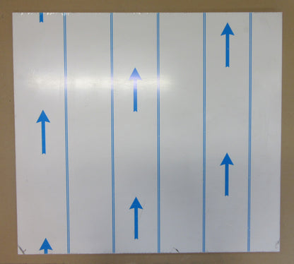 Alu-Verbundplatte 4mm weiß Zuschnitt 742 x 675mm, Deckschicht 0,3mm DIBOND®