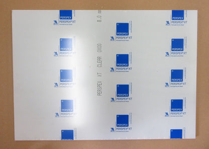 Acryl XT-Platte 8mm Zuschnitt DIN A2 594 x 420mm Kunststoffglas klar, Acrylglas