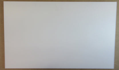 PVC Hartschaumplatte 6mm Zuschnitt Silber lackiert 420 x 262mm - Kunststoffplatte