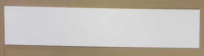 PVC Hartschaumplatte 6mm Zuschnitt weiß 1130 x 236 mm - Excel Kunststoff Platte