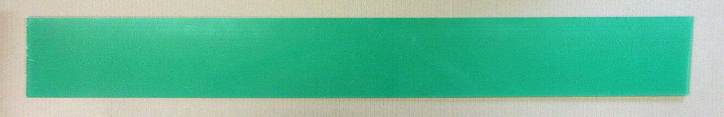 Kunststoffglas Platte 5mm Zuschnitt 1210 x 195mm - UV beschichtet - klar