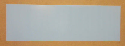 PET-A Lumex® Platte 0,8mm Zuschnitt 622 x 198mm farblos klar - Tiefziehmaterial