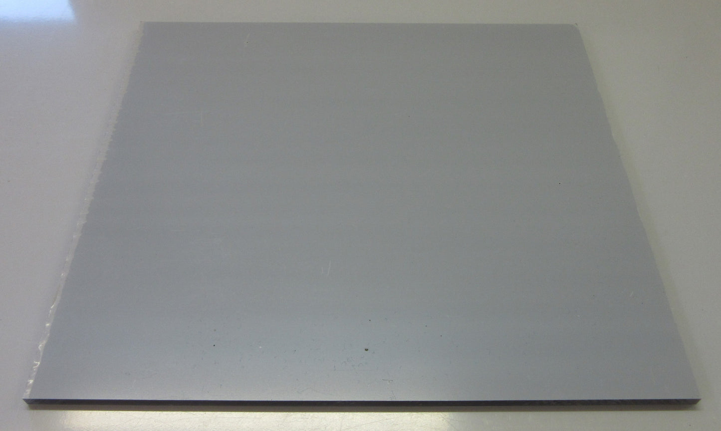 PC UV Platte 6 mm Grau getönt 283 x 260mm Polycarbonat Kunststoffglas