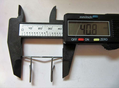 Mini-Arretierklammer für Kunststoff-Rollladenstäbe MK38 - 8 x 38mm - verzinkt