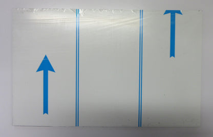 Alu-Verbundplatte 4mm weiß Zuschnitt 385 x 245mm, Deckschicht 0,3mm DIBOND®