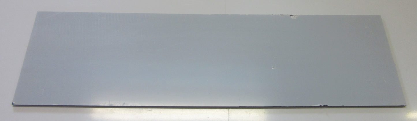 PC UV Platte 6 mm Grau getönt 685 x 196mm Polycarbonat Kunststoffglas
