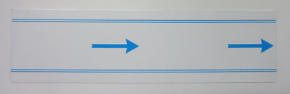 Alu-Verbundplatte 4mm weiß Zuschnitt 690 x 173mm, Deckschicht 0,3mm DIBOND®