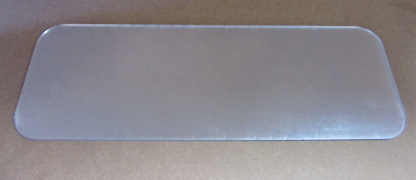 Acryl Spiegel Platte 3mm Zuschnitt 420x150mm leichtes Kunststoffglas Acrylglas