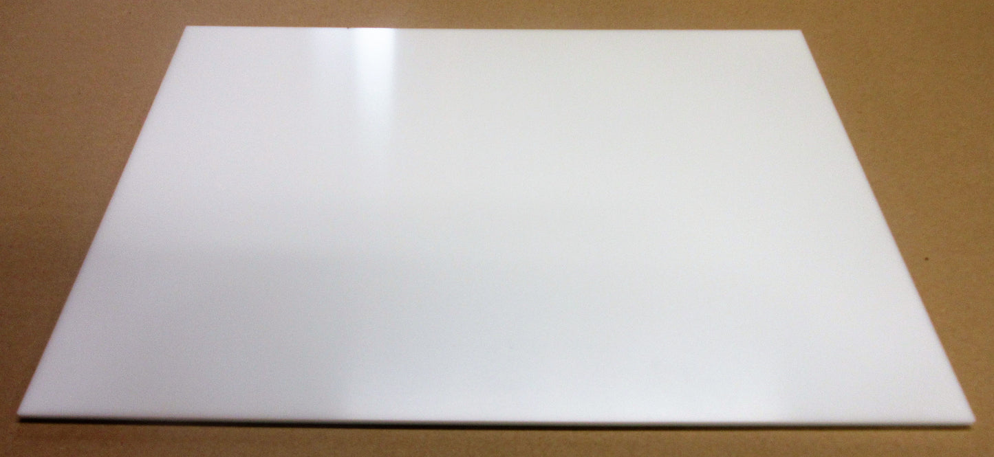 Acryl XT-Platte 5mm Zuschnitt 500 x 422 mm Opal weiß Kunststoffglas Acrylglas