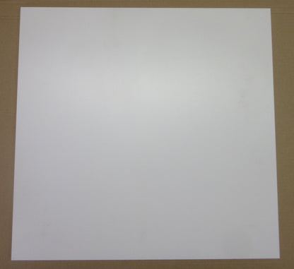 PVC Hartschaumplatte 6mm Zuschnitt Orange lackiert 500x488mm - Kunststoffplatte