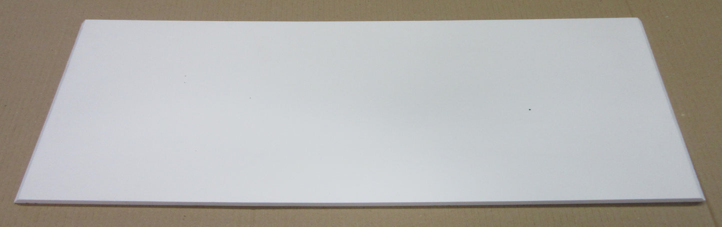 PVC Hartschaumplatte 8mm Zuschnitt weiß 670 x 292 mm - Excel Kunststoff Platte
