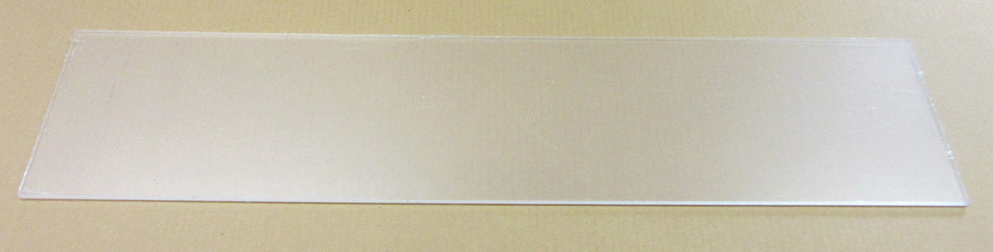 Perspex® CC-Platte 5mm 759 x 173mm Zuschnitt Kunststoffglas Acrylglas klar