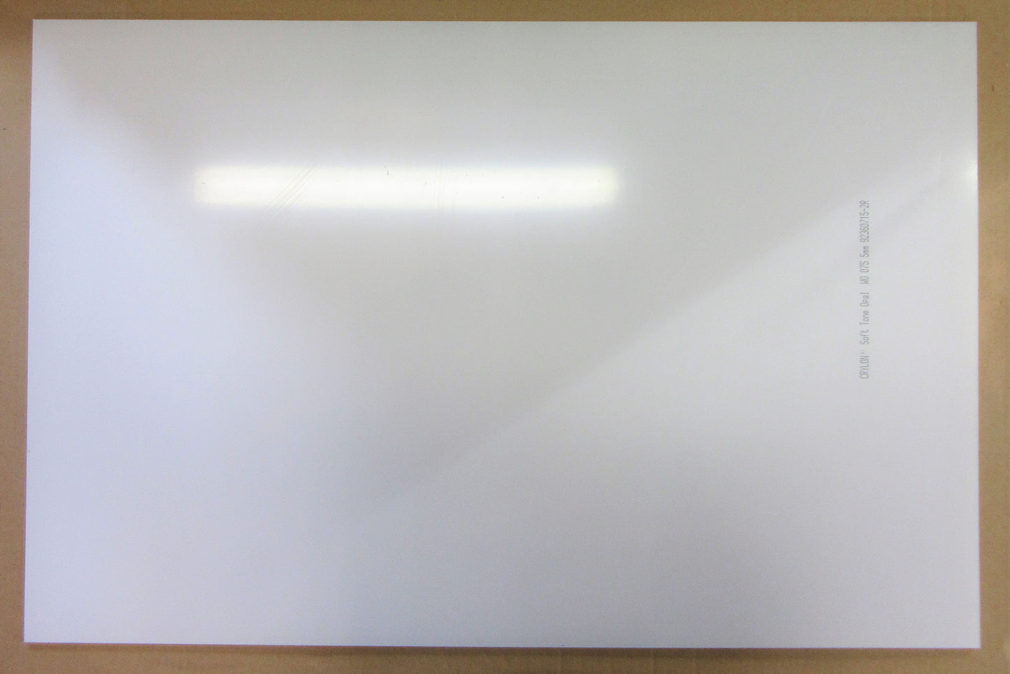 Acryl XT Platte 5mm Zuschnitt 868 x 570mm SOFT TONE WO 075 Opal weiß Kunststoff