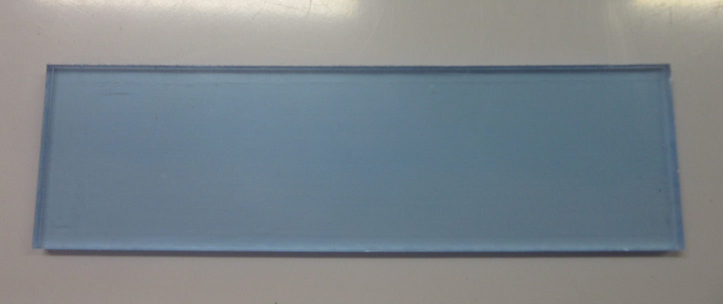 Acryl XT Platte 8mm Zuschnitt 257 x 75mm - Kunststoffglas - Acrylglas - transparent
