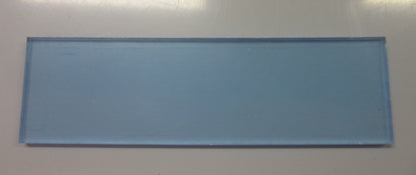 Acryl XT Platte 8mm Zuschnitt 257 x 75mm - Kunststoffglas - Acrylglas - transparent