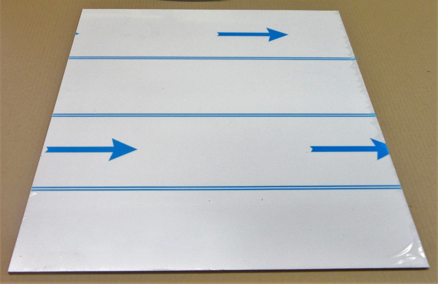 Alu-Verbundplatte 3mm weiß Zuschnitt 477 x 450mm, Deckschicht 0,3mm DIBOND®