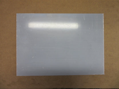 PC UV Platte 6mm Grau getönt 297 x 207mm Polycarbonat Kunststoffglas