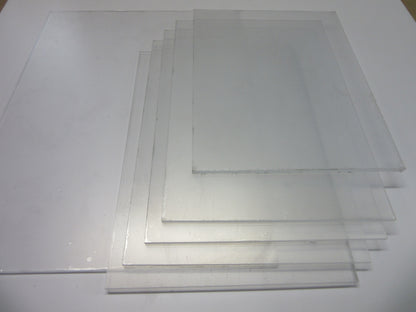 Perspex® CC-Platten 4mm Kunststoffplatten klar 2kg  - Verschiedene Größen