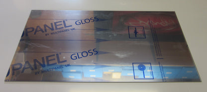 Alu-Verbundplatte 3mm Spiegel Innen + Außeneinsatz Zuschnitt 578x300mm ALUPANEL®