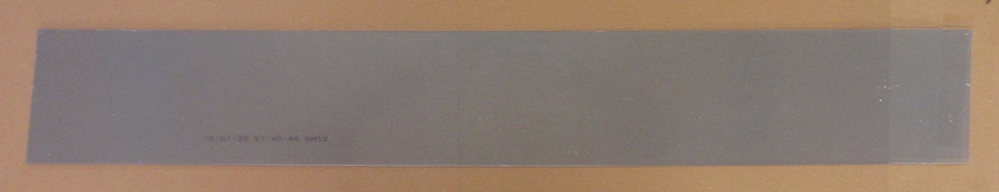 Acryl XT Platte 3mm 1027/1013 x 140mm - Kunststoffglas Acrylglas Transparent