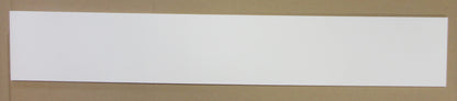 PVC Hartschaumplatte 6mm Zuschnitt weiß 688 x 138mm Kunststoff Platte
