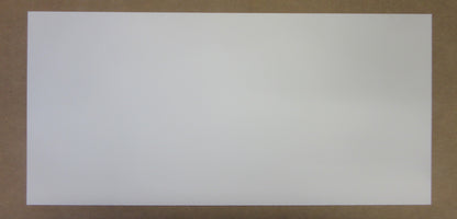 PVC Hartschaumplatte 6mm Zuschnitt weiß 420 x 207mm Kunststoff Platte