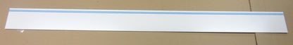 Alu-Verbundplatte 3mm weiß Zuschnitt 1230 x 100mm, Deckschicht 0,3mm