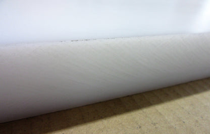 PE HD Platte 30mm 687 x 415mm Natur Vollmaterial Technischer Kunststoff