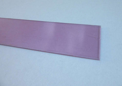 POLYCASA® SAN UVP Streifen 4mm Zuschnitt ca. 457 x 66mm Kunststoffglas UV beschich