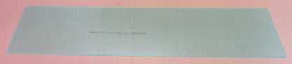 Acryl XT Platte 3mm Zuschnitt 875 x 205mm Kunststoffglas Transparent, Acrylglas