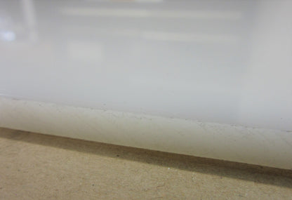 PE 100 Platte 6mm Natur 980 x 498mm Vollmaterial Technischer Kunststoff