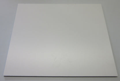 PVC Hartschaumplatte 6mm Zuschnitt Grau lackiert 350 x 291mm Kunststoffplatte