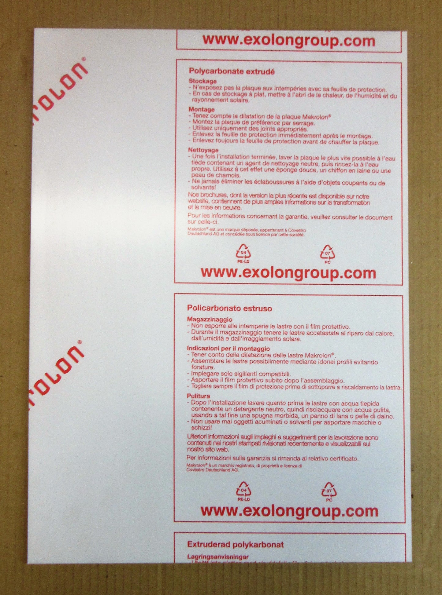 PC Platte 3mm GP 099 klar DIN A3 420 x 297mm Polycarbonat Kunststoffglas MAKROLON®