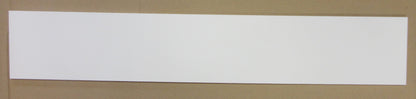 PVC Hartschaumplatte 6mm Zuschnitt weiß ca. 768 x 140mm Kunststoff Platte