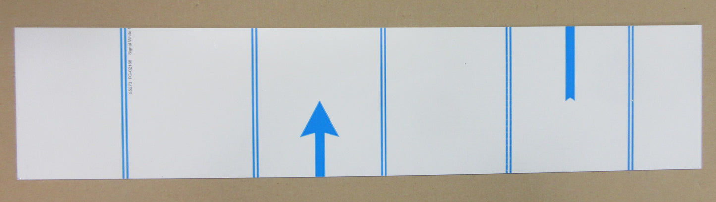 Alu-Verbundplatte 3mm weiß Zuschnitt 695 x 150mm, Deckschicht 0,3mm DIBOND®