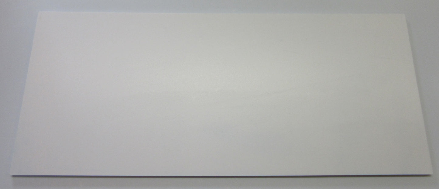 PVC Hartschaumplatte 6mm Zuschnitt Blau lackiert 495 x 210 mm  Kunststoffplatte