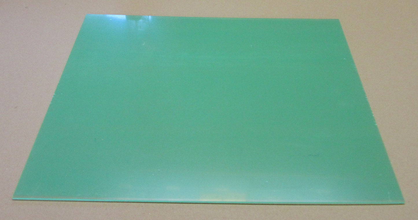 Acryl XT Platte 3mm Zuschnitt 427 x 360mm BioLine Recyceltes extrudiertes Acrylglas klar