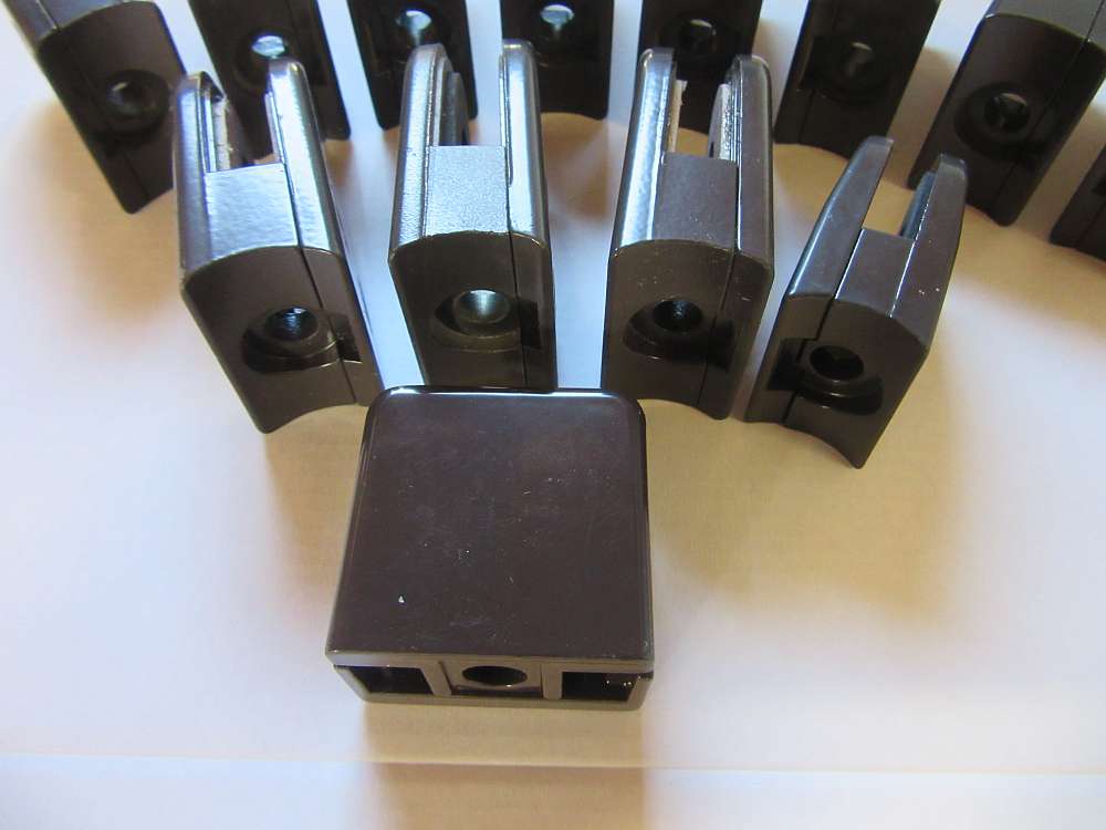 Diverse Glasklemmen Glasplattenträger Glashalter Glasklemmhalter Klemmbefestigung