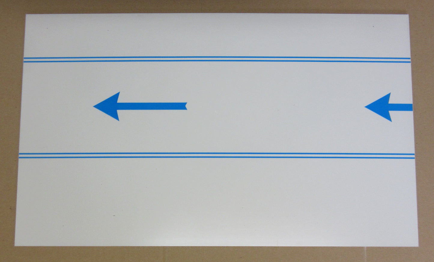 Alu-Verbundplatte 3mm weiß Zuschnitt 522 x 310mm, Deckschicht 0,3mm DIBOND®