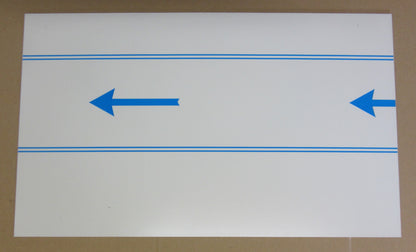 Alu-Verbundplatte 3mm weiß Zuschnitt 522 x 310mm, Deckschicht 0,3mm DIBOND®