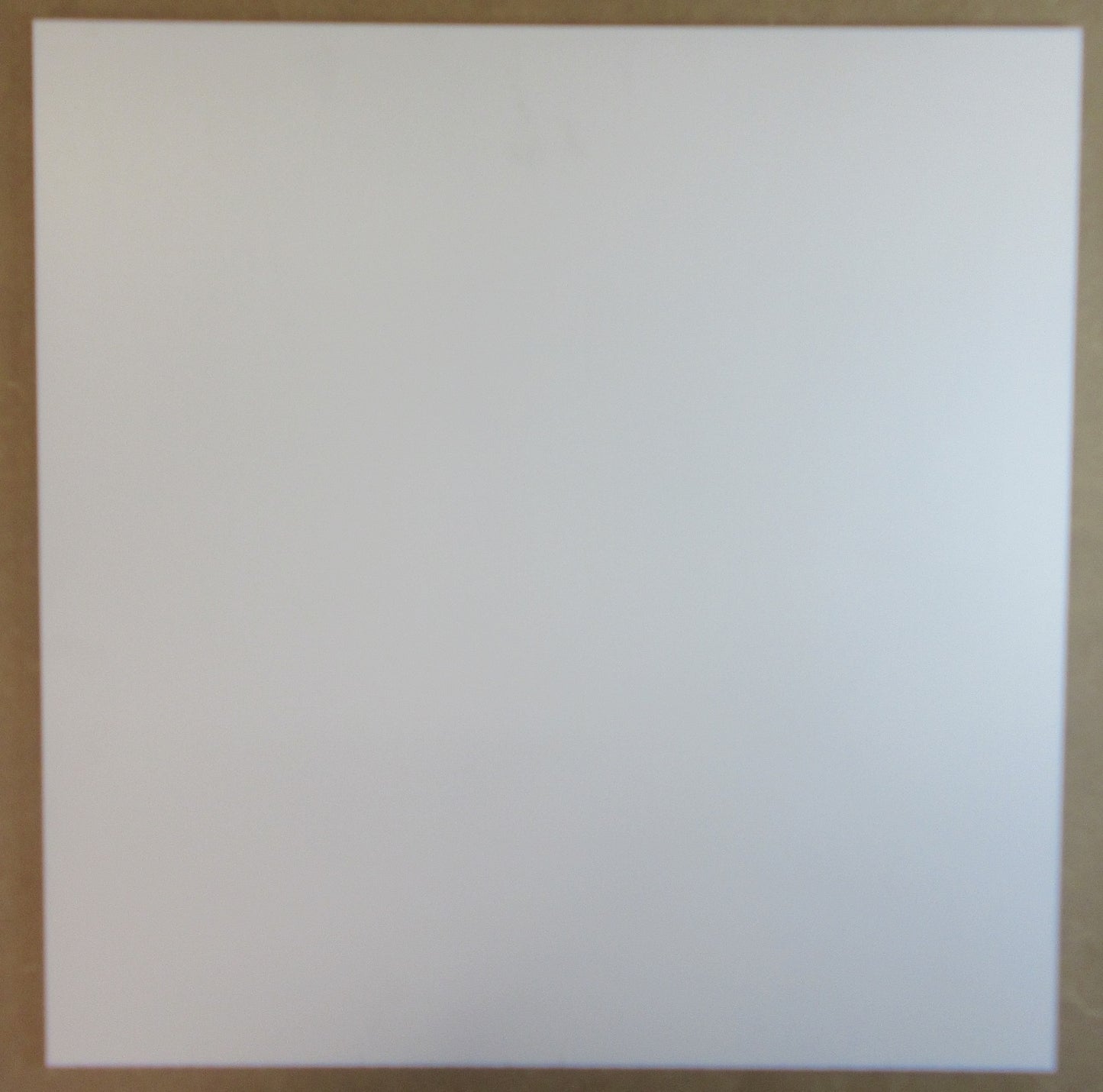 PVC Hartschaumplatte 6mm Zuschnitt Silber lackiert 448 x 420mm - Kunststoffplatte