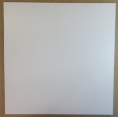 PVC Hartschaumplatte 6mm Zuschnitt Silber lackiert 448 x 420mm - Kunststoffplatte