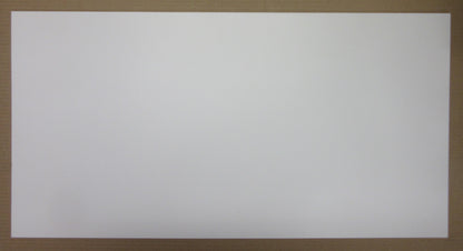 PVC Hartschaumplatte 6mm Zuschnitt hellgrau/Weiß 685 x 355mm Kunststoff Platte