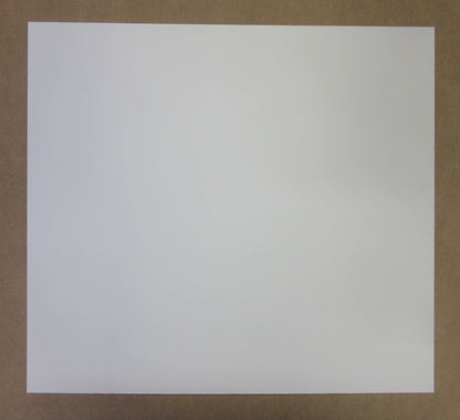 PVC Hartschaumplatte 6mm Zuschnitt weiß 463 x 460mm Kunststoff Platte