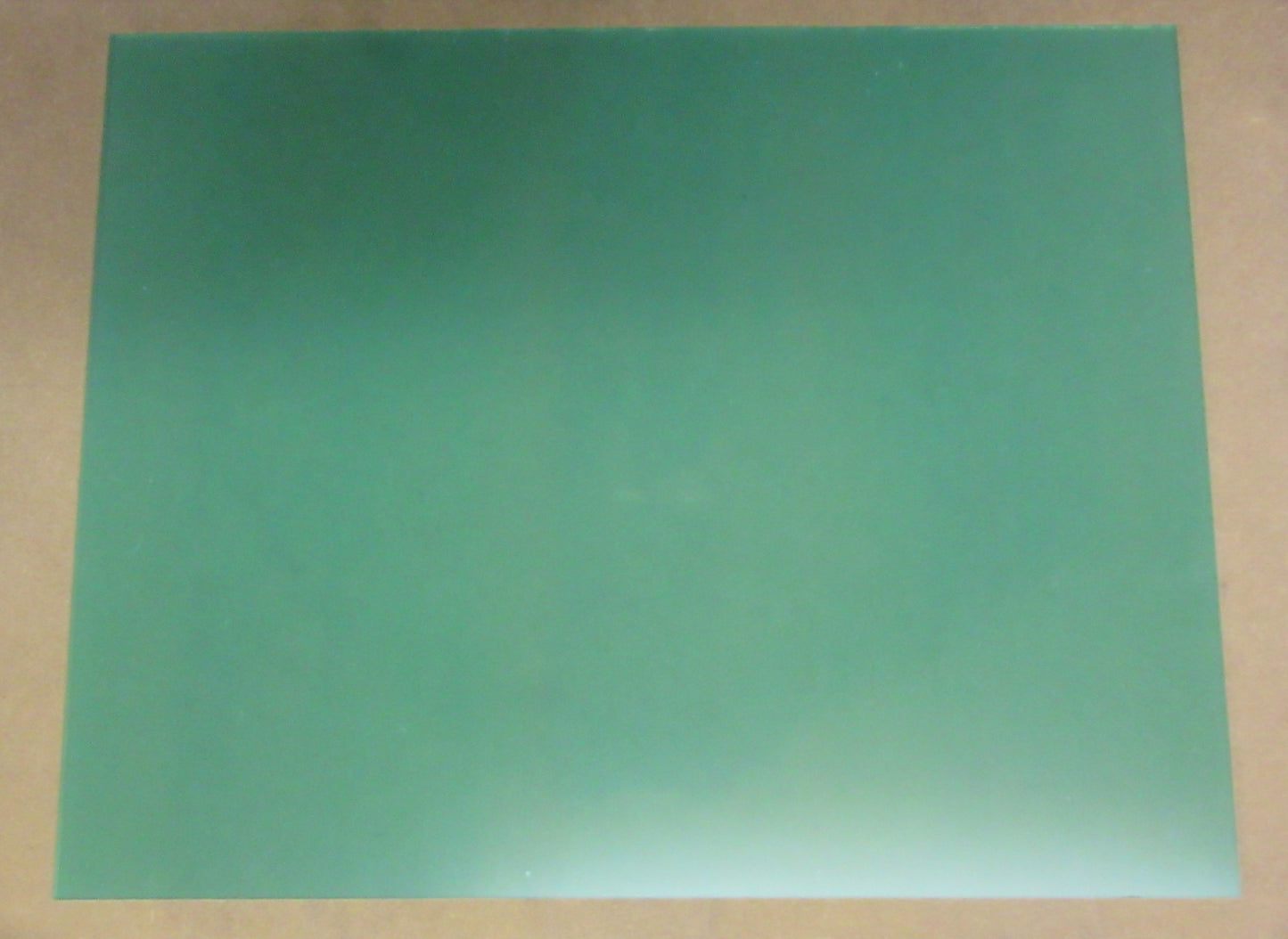 Kunststoffglas Platte 4mm Zuschnitt 400 x 342mm - UV beschichtet - klar
