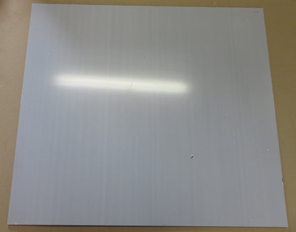 PC UV Platte 6 mm Grau getönt 780 x 685mm Polycarbonat Kunststoffglas