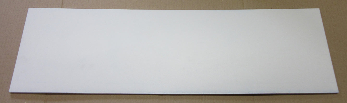 PVC Hartschaumplatte 6mm Zuschnitt Blau lackiert 689 x 201 mm  Kunststoffplatte